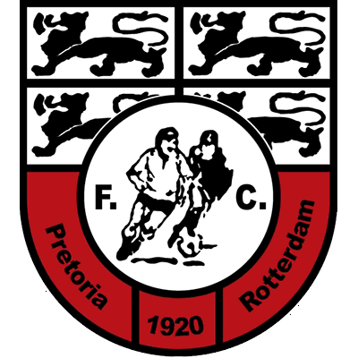 Clublogo voetbalvereniging FC Pretoria R. uit Rotterdam