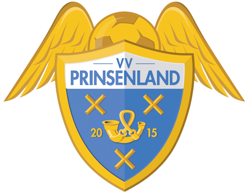 Clublogo voetbalvereniging Prinsenland SJO uit Dinteloord