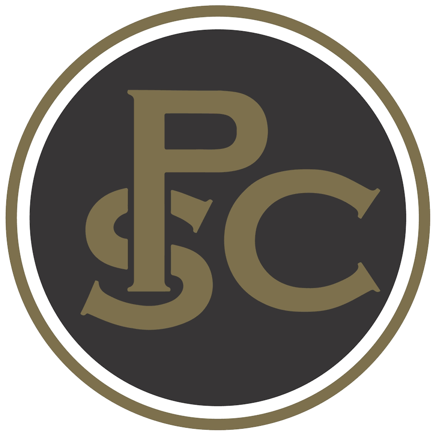 Clublogo voetbalvereniging PSC uit Pannerden