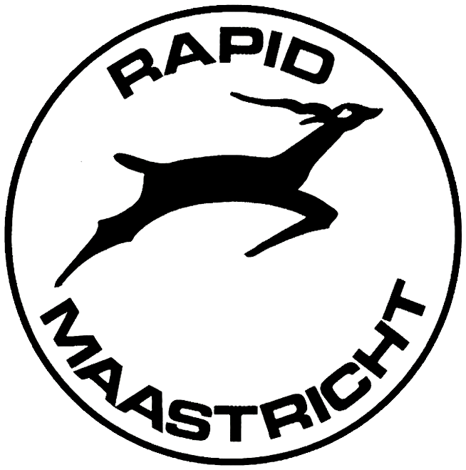 Clublogo voetbalvereniging RAPID uit Maastricht