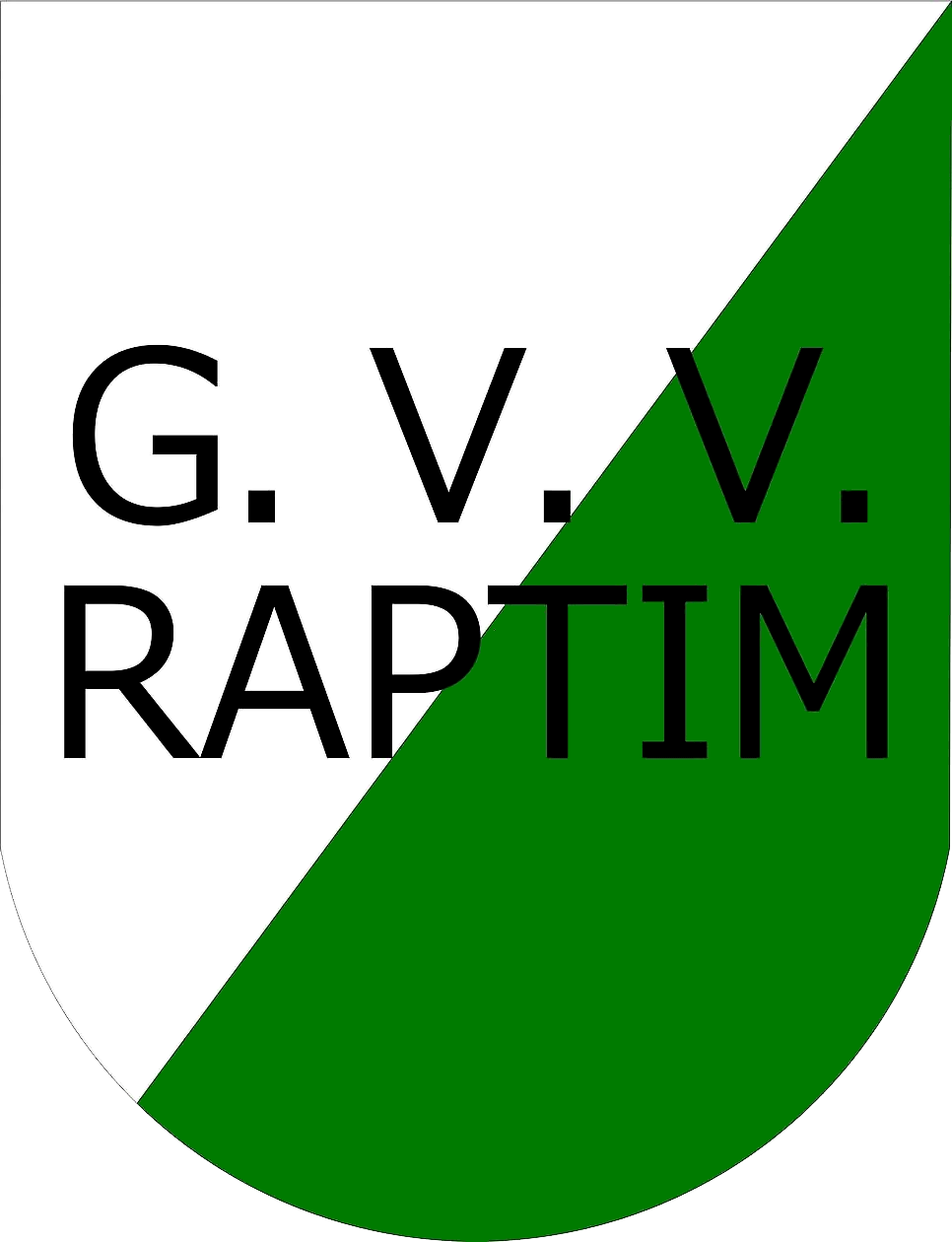 Historic club logo football club Raptim GVV from Gorinchem