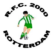 Historisch clublogo voetbalvereniging RFC 2000 uit Rotterdam