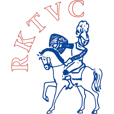 Historisch clublogo voetbalvereniging RKTVC uit Tiel