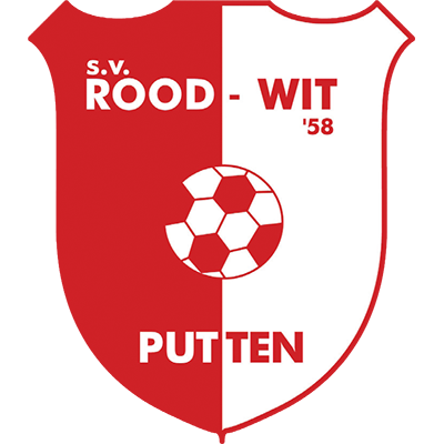 Clublogo voetbalvereniging Rood Wit '58 uit Putten