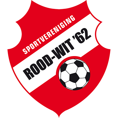 Clublogo voetbalvereniging Rood Wit '62 uit Helmond