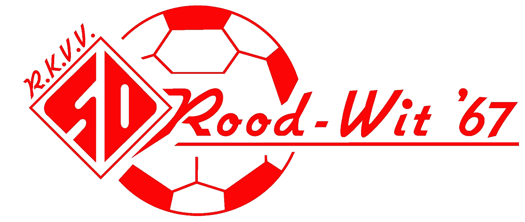 Clublogo voetbalvereniging Rood Wit '67 uit Budel