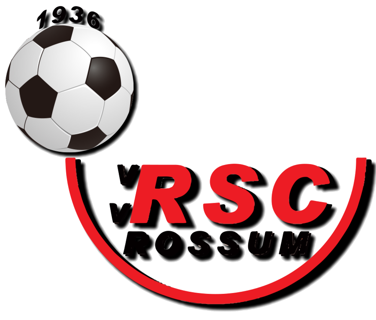 Clublogo voetbalvereniging RSC uit Rossum