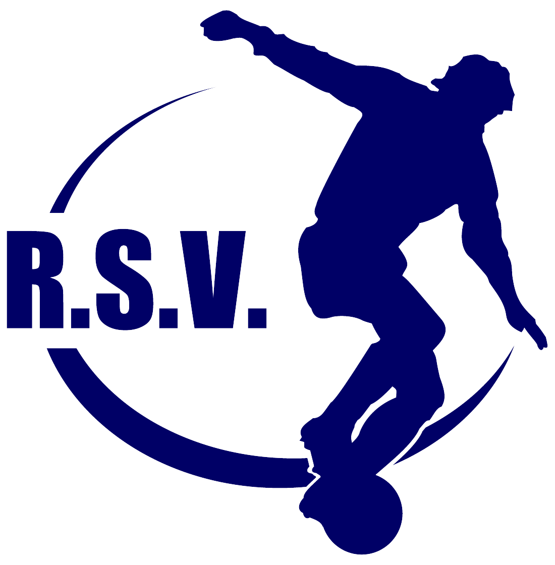 Clublogo voetbalvereniging VV RSV uit Rucphen