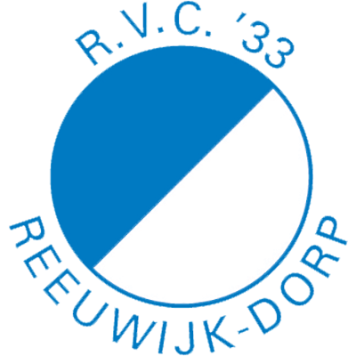 Club logo football club RVC '33 uit Reeuwijk