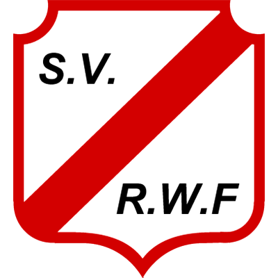 Clublogo voetbalvereniging SV RWF uit Friesche Palen