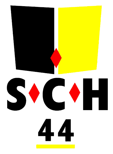 Clublogo voetbalvereniging SCH '44 uit Harmelen