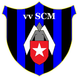 Historisch clublogo voetbalvereniging VV SCM uit Maastricht