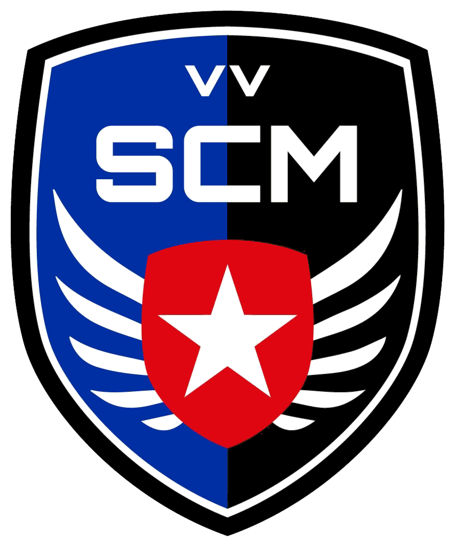 Clublogo voetbalvereniging VV SCM uit Maastricht