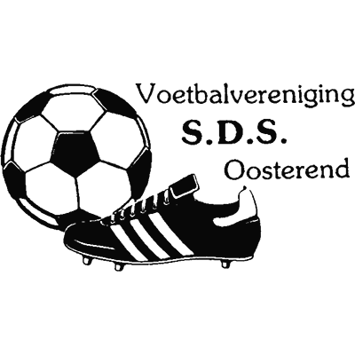 Historisch clublogo voetbalvereniging VV SDS uit Oosterend, FR