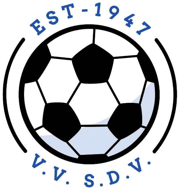 Clublogo voetbalvereniging VV SDV uit Rotterdam