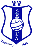 Historisch clublogo voetbalvereniging VV SETA uit Musselkanaal
