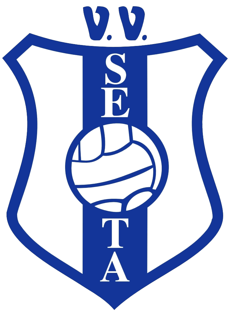 Clublogo voetbalvereniging VV SETA uit Musselkanaal