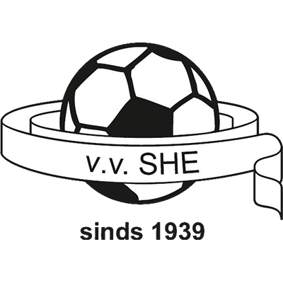 Clublogo voetbalvereniging VV SHE uit Hall