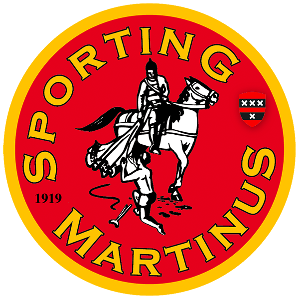 Historisch clublogo voetbalvereniging Sporting Martinus uit Amstelveen