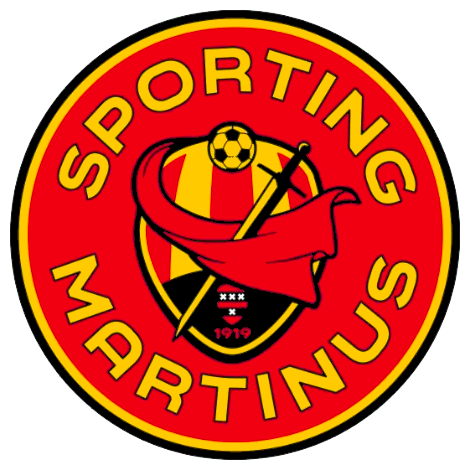 Clublogo voetbalvereniging Sporting Martinus uit Amstelveen