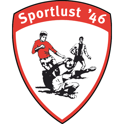 Historisch clublogo voetbalvereniging Sportlust '46 uit Woerden