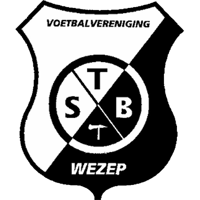 Clublogo voetbalvereniging STB uit Wezep
