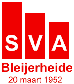 Clublogo voetbalvereniging SVA Bleijerheide uit Kerkrade