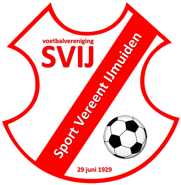 Clublogo voetbalvereniging SVIJ uit IJmuiden