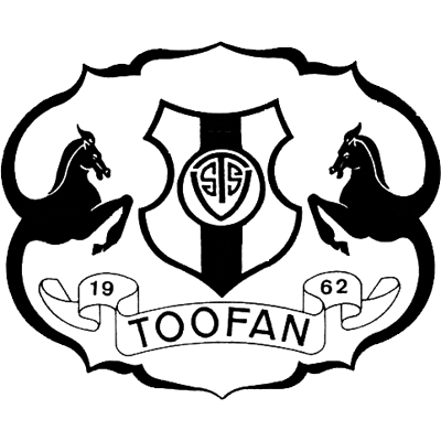 Clublogo voetbalvereniging SSV Toofan uit Den Haag