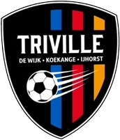 Clublogo voetbalvereniging SJO Triville uit IJhorst en De Wijk en Koekange