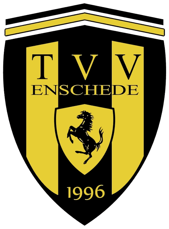 Clublogo voetbalvereniging TVV uit Enschede