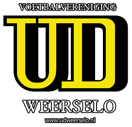 Clublogo voetbalvereniging UD W uit Weerselo