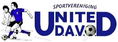Clublogo voetbalvereniging SV United-DAVO uit Haarlem