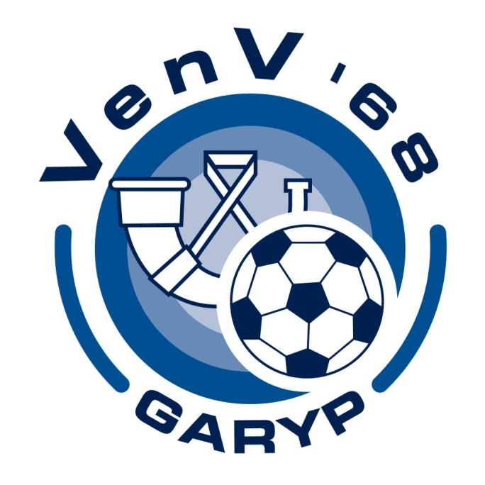 Clublogo voetbalvereniging V en V '68 uit Garijp
