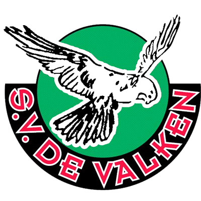 Clublogo voetbalvereniging De Valken uit Venhuizen