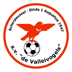 Clublogo voetbalvereniging De Valleivogels