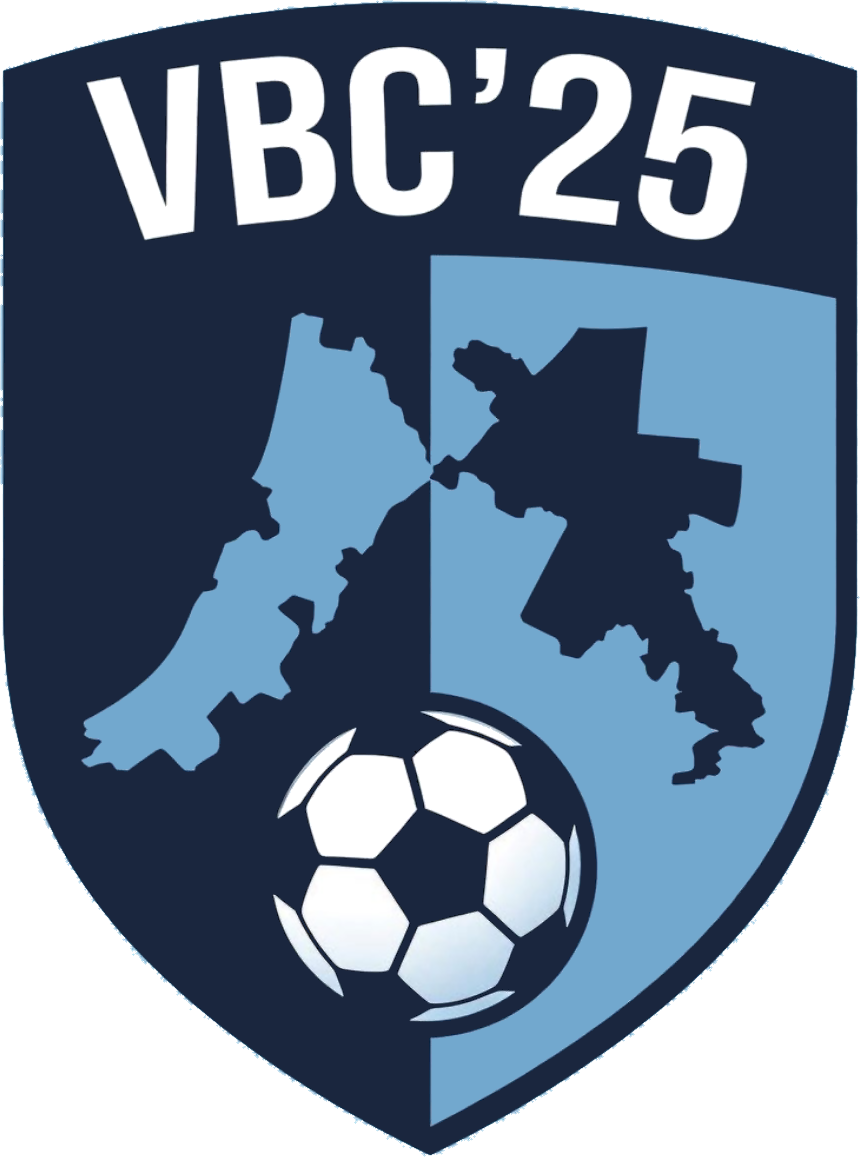 Clublogo voetbalvereniging VBC '25 uit Vianen (NB) en Beers