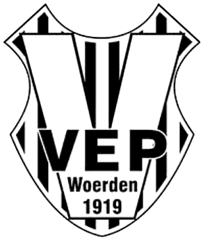 Clublogo voetbalvereniging VEP uit Woerden
