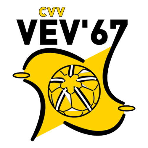 Clublogo voetbalvereniging VEV '67 uit Leek