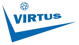 Clublogo voetbalvereniging VV Virtus uit Zevenbergen