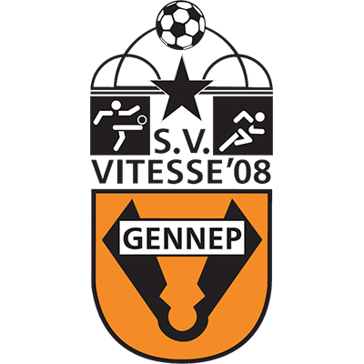 Clublogo voetbalvereniging Vitesse '08 uit Gennep