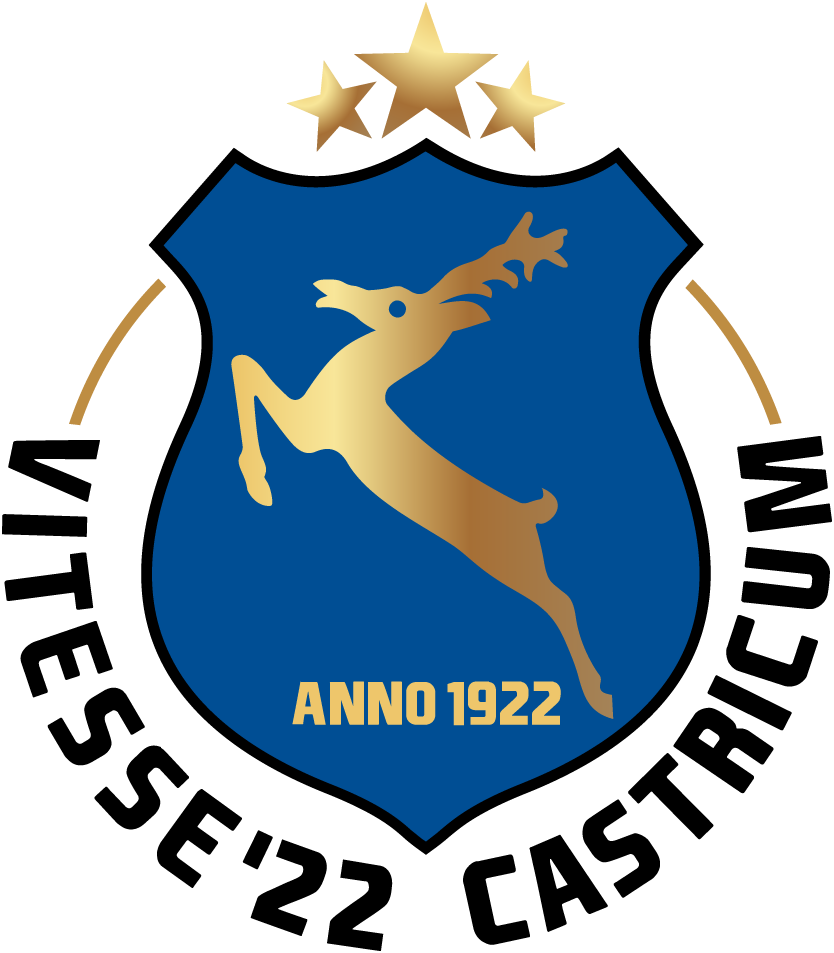 Clublogo voetbalvereniging Vitesse '22 uit Castricum