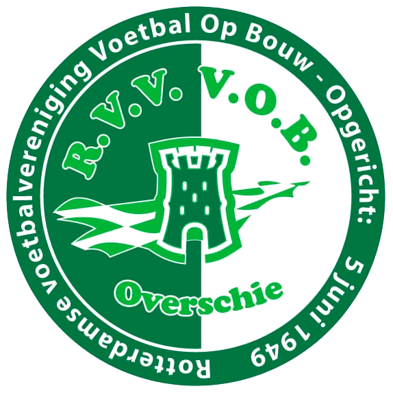Clublogo voetbalvereniging VOB uit Rotterdam