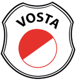 Clublogo voetbalvereniging Vosta uit Enschede