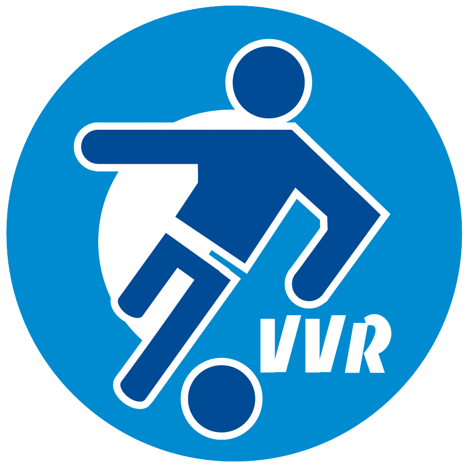 Clublogo voetbalvereniging VVR uit Rijsbergen