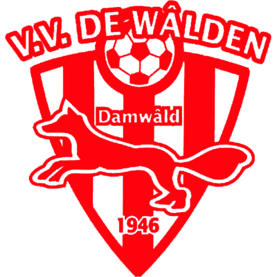 Clublogo voetbalvereniging VV De Wâlden uit Damwoude