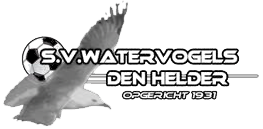 Clublogo voetbalvereniging Watervogels uit Den Helder