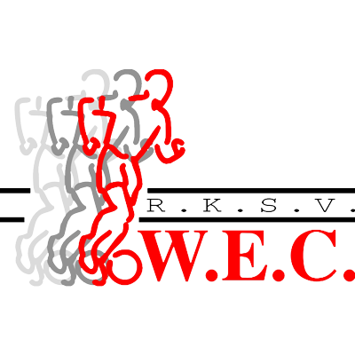 Clublogo voetbalvereniging WEC uit Wijbosch
