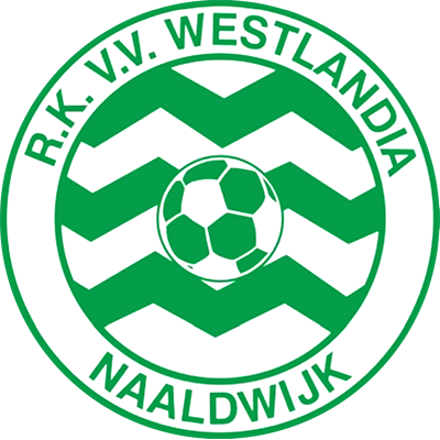 Historisch clublogo voetbalvereniging RKVV Westlandia uit Naaldwijk
