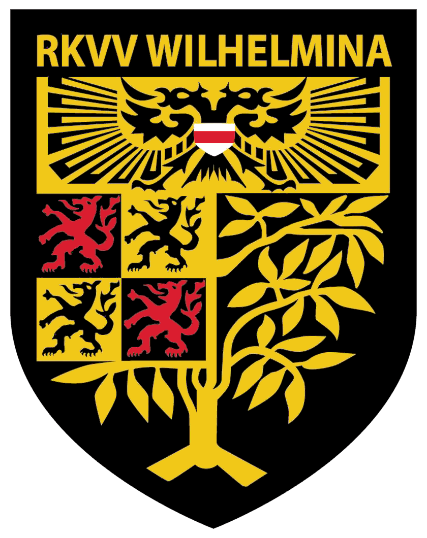 Clublogo voetbalvereniging RKVV Wilhelmina uit Den Bosch